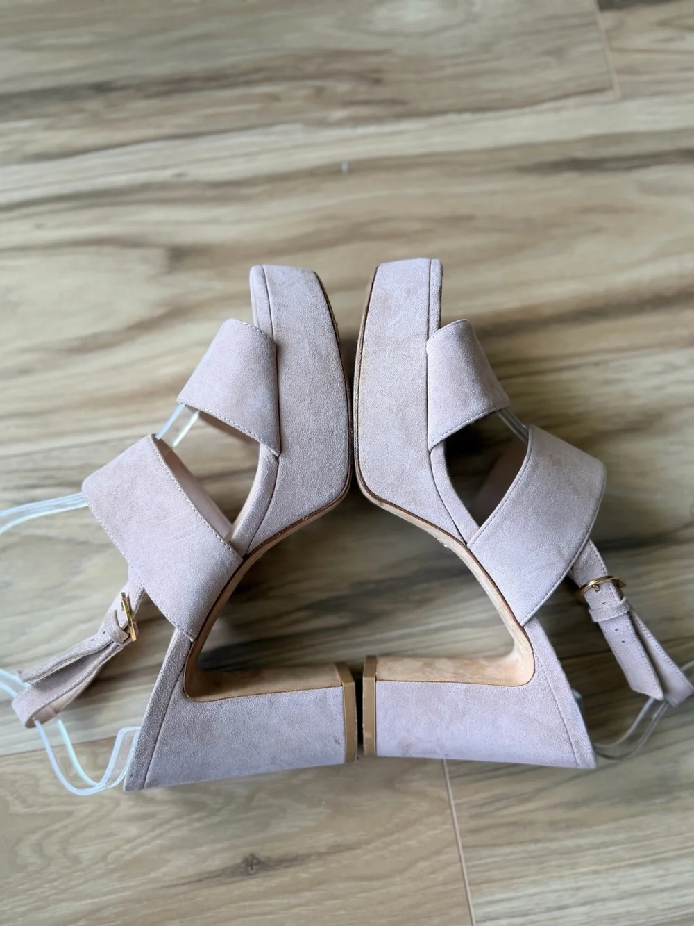Stuart Weitzman chic blush